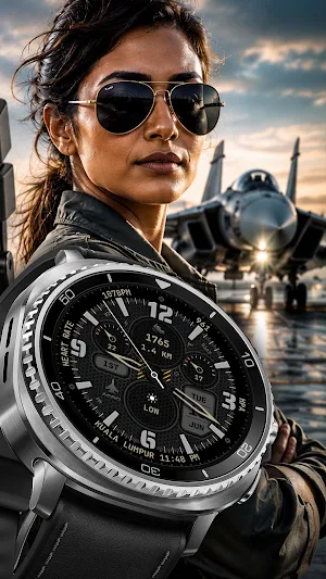 Aero Pilot Watch Face 172 Screenshot 0
