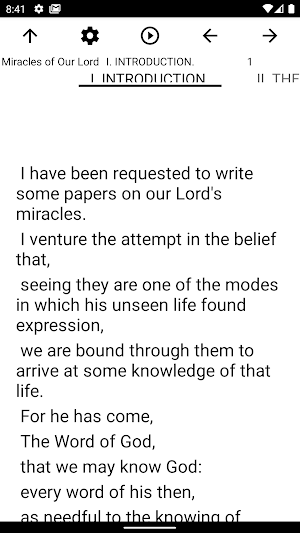Book, Miracles of Our Lord Screenshot 1