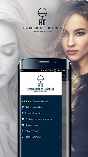 HD Distribuidora de cosméticos Screenshot 0