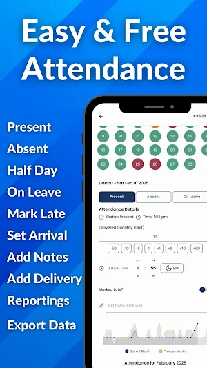 Staff Attendance Tracker Screenshot 1
