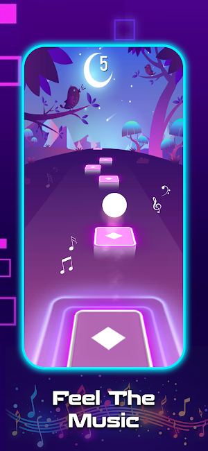 Music Tiles Ball 3D : EDM Hop Screenshot 2