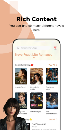 Novel Feast Lite Screenshot 2