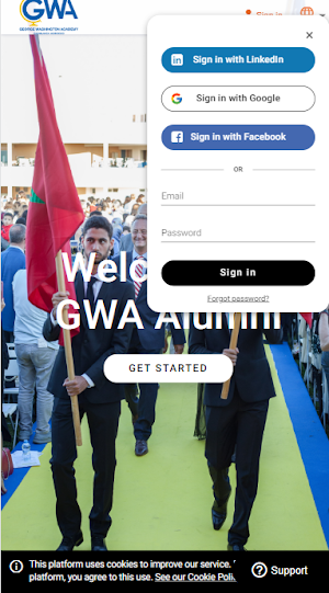 GWA Alumni Screenshot 1