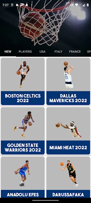 Basketball Stickers Screenshot 0