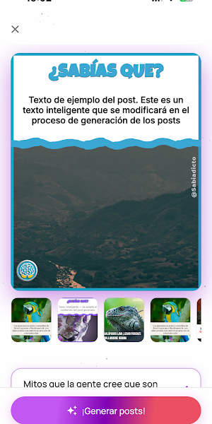 QuickPost - Posts con IA Screenshot 3