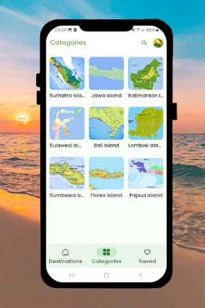 Destinations in Indonesia Screenshot 1