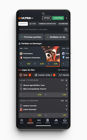 ULTRA bet: Cassino & Apostas Screenshot 3