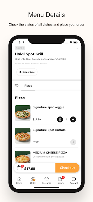 Halal Spot Grill Screenshot 1