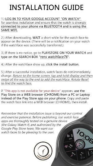 rens watchface76 Screenshot 0