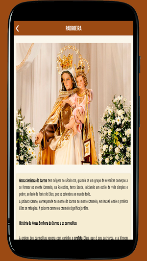 Paróquia de Nossa Senhora do Carmo - Paraopeba MG Screenshot 2