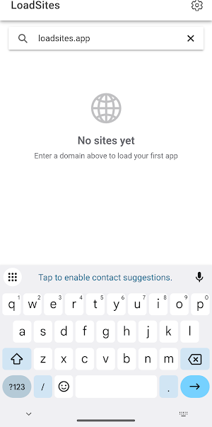 LoadSites Screenshot 0