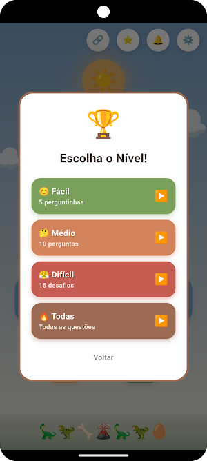 Quiz de Dinossauros Screenshot 1