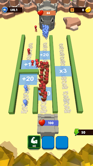 Crowd Arena - Tower Defense Screenshot 3