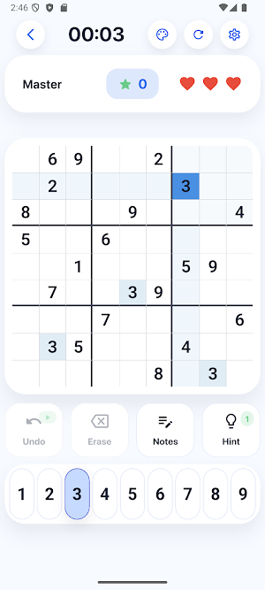 Sudoku Screenshot 1