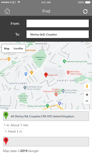 Shirley Grill, Croydon Screenshot 1