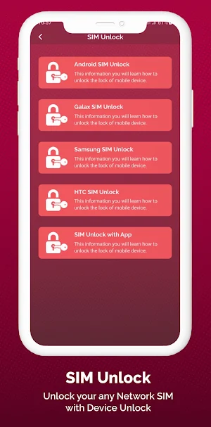 Device Unlock & Secret Codes Screenshot 3