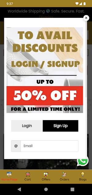 Velan Store Screenshot 1