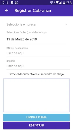 Viajaya! empresas Screenshot 1