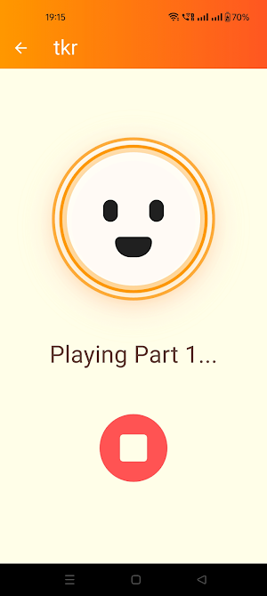StoryChain : Audio Story Game Screenshot 1