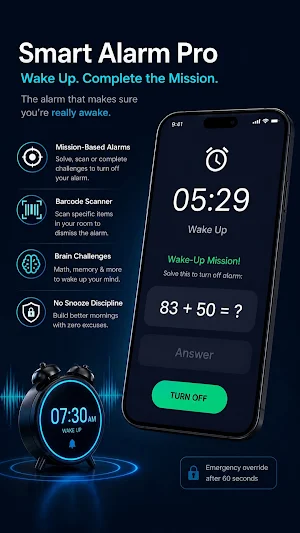 Smart Alarm Pro Screenshot 0