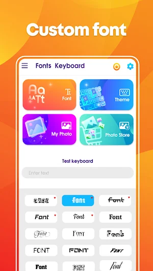 Font Keyword - Font Maker Screenshot 0