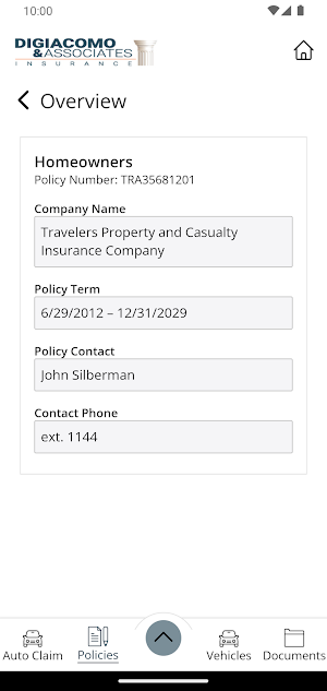 DiGiacomo and Assoc. Mobile Screenshot 3