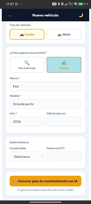 Mivehiculo - Mantenimiento Screenshot 0