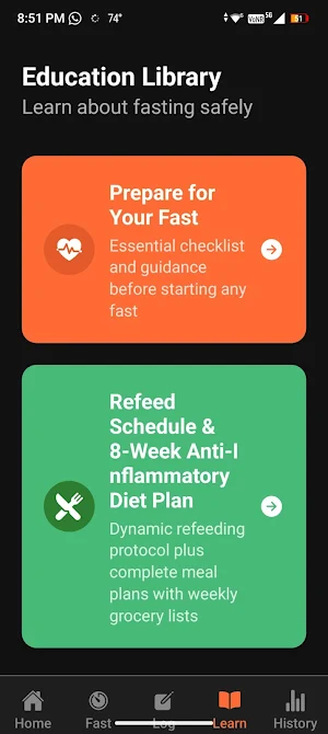 Dry Fast Timer & Refeed Plan Screenshot 2