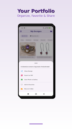 Jewelry Design - AI Studio Screenshot 2