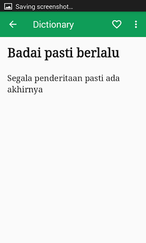 Kamus Peribahasa Indonesia Screenshot 2