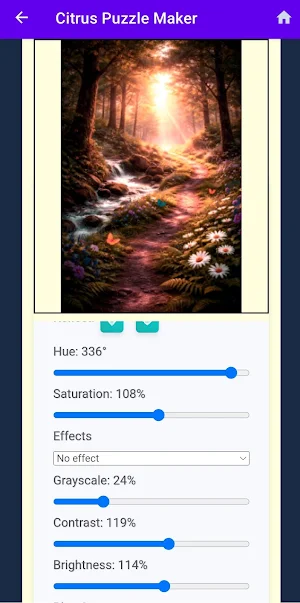Citrus Puzzle Maker Screenshot 2