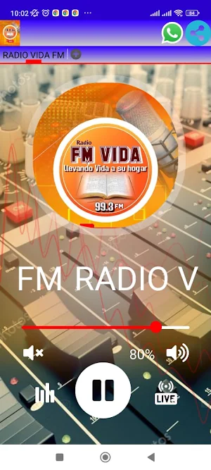 Radio Vida FM Screenshot 1