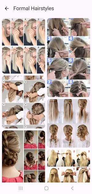 Easy Hairstyles Step By Step Screenshot 2