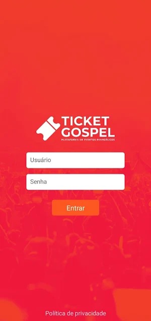 Check-in Ticket Gospel Screenshot 0