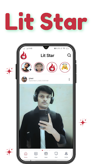 Lit Star: Watch, Share, Earn Screenshot 0