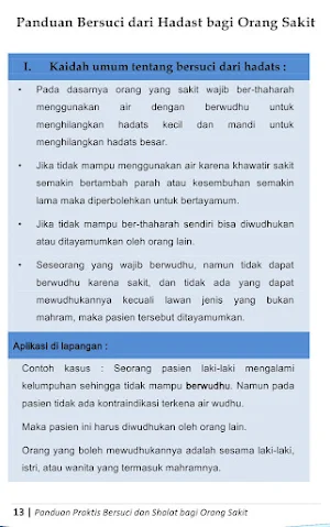 Bersuci Dan Shalat Orang Sakit Screenshot 3
