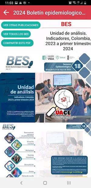 Publicaciones INS Screenshot 3