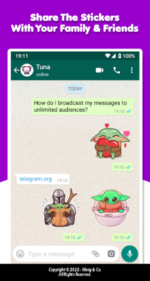 Yoda Baby Stickers Screenshot 3