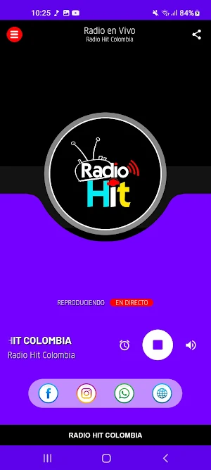 Radio Hit Colombia Screenshot 0