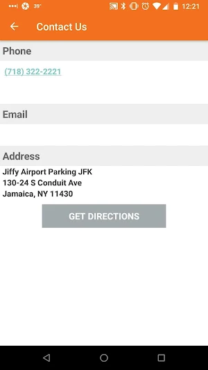 Jiffy Parking JFK Screenshot 3