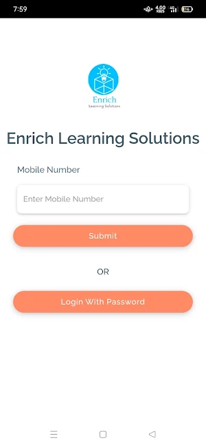 Enrich Online Learning App Screenshot 0