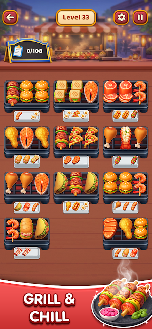 Go Chef : Food & Grill Match Screenshot 3