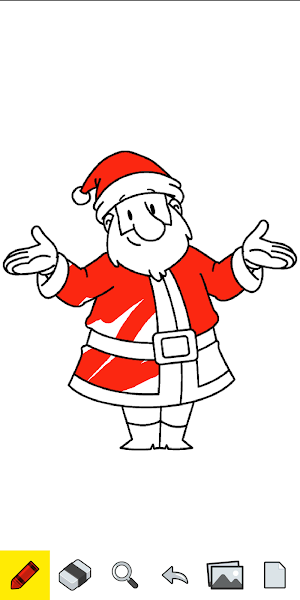 Christmas Coloring Book for Ki Screenshot 1
