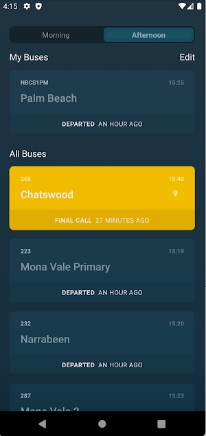 Cue - NBCS Buses Screenshot 2