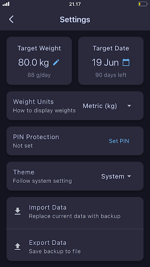 Weight Logic Screenshot 0