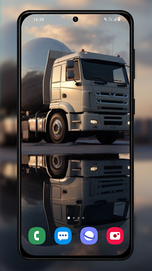 Concrete Mixer Trucks Wallpape Screenshot 0