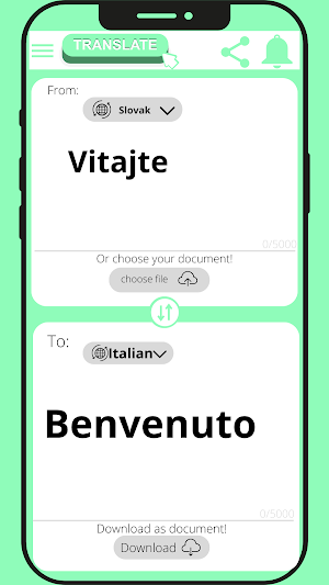 Italian - Slovak translator Screenshot 1