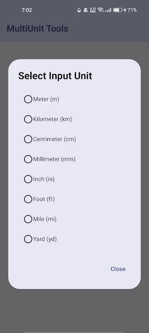 MultiUnit Tools Screenshot 1