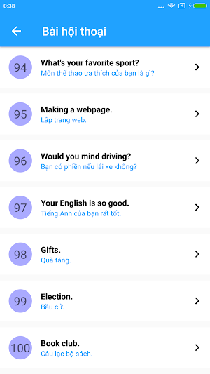 Learn English Communication, Conversations - LIDA Screenshot 1