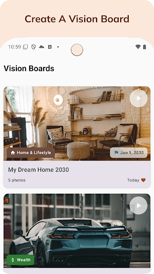 Vision Board: Dream & Manifest Screenshot 0
